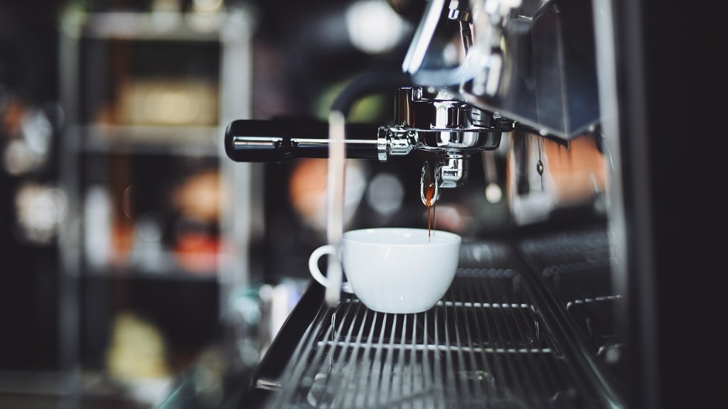 What equipment does a coffee shop need?